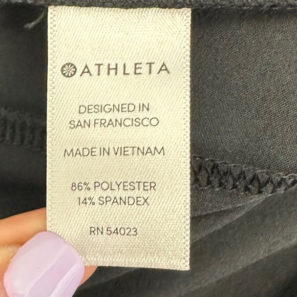 Athleta Black Gramercy Track Trouser size 16 - Picture 8 of 8